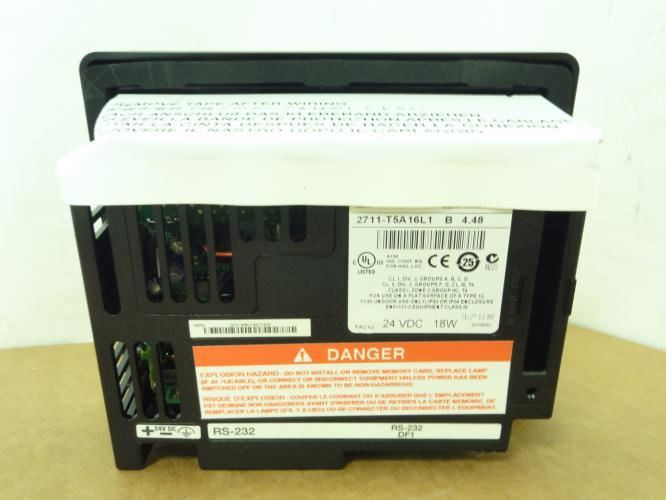 Allen-Bradley  12711-T5A16L1; PanelView 550; Touch Screen