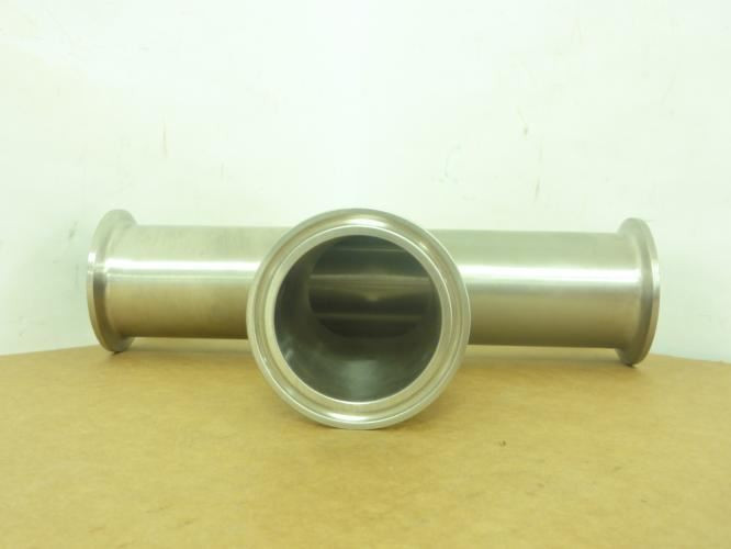 MFG- 11L872; Sanitarty Clamp Tee; 2" Tube; T316L