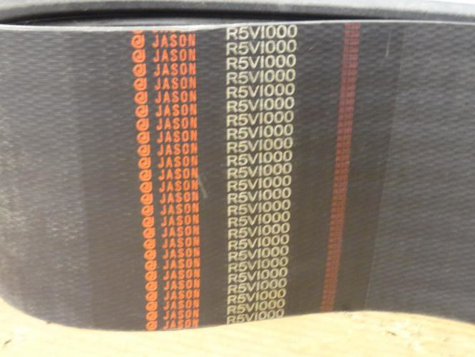 Jason R5V1000-10; Banded V-Belt; 10-Rib; 100" Long; 7" Wide