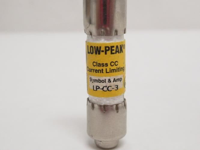 Bussmann LP-CC-3; Time Delay Fuse; 3A; 600VAC/150VDC