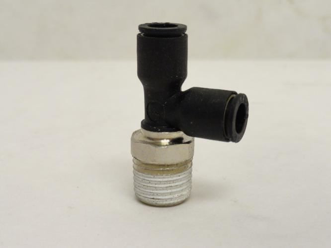 Legris 3103 56 14; Lot-6 Male Run Tee; 1/4" PTC x 1/4 MNPT