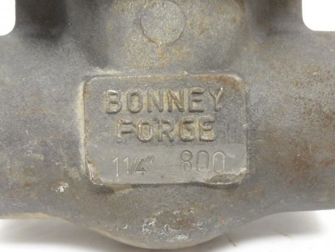 Bonney Forge H 11; Bolted Bonnet 800 Gate Valve 1-1/4NPT