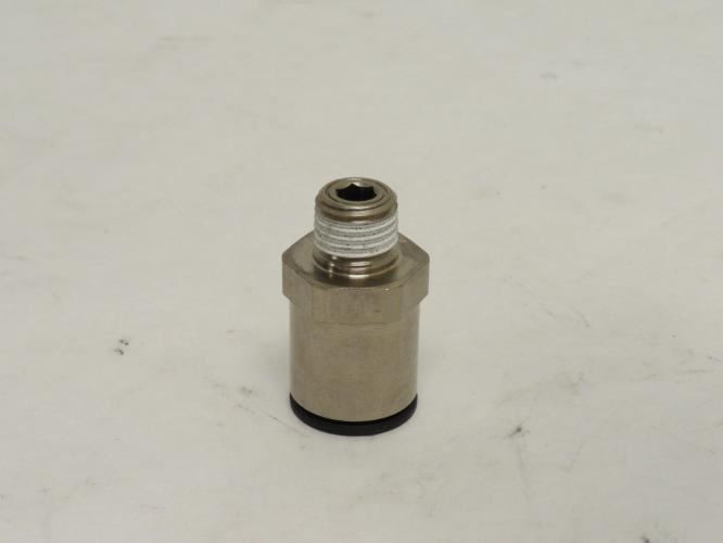 Legris 3175 62 14; Lot-8 Metal Male Connector 1/2" PTC x 1/4MNPT