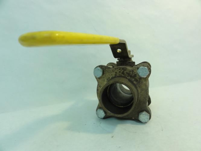 Milwaukee BA-150S-1-1/2; Bronze Ball Valve; 1-1/2" Solder Ends