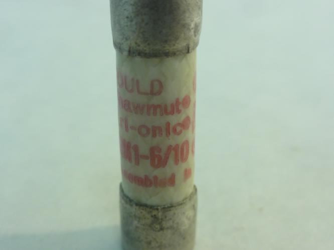 Ferraz TRM1-6/10; Lot-5 Fuse; 1-6/10A; 250VAC 13/32"OD x 1-1/2"L