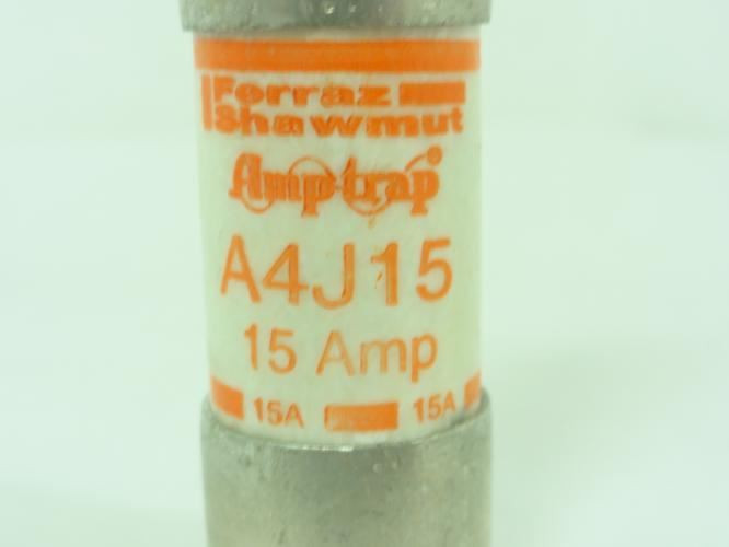 Ferraz A4J15; Fuse; 15A; 600V