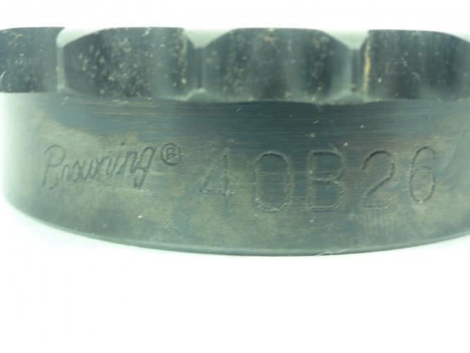 Browning 40B26-1/2; Sprocket; #40; 26Teeth; 1/2"ID