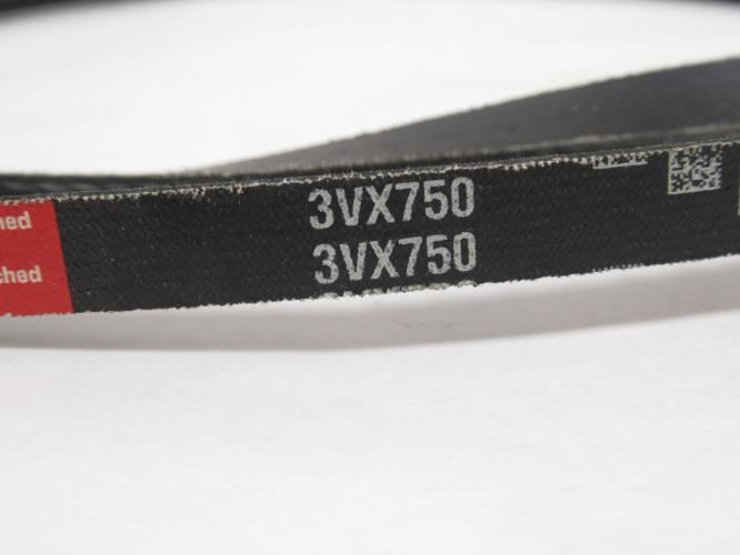 Gates 3VXVX750; V-Belt; 75" Long; 3/8" Top Width