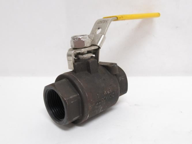 Industry-Std 1AWT5; Carbon Steel Ball Valve; 1NPT; 2000WCB
