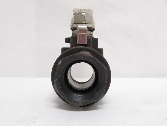 Industry-Std 1AWT5; Carbon Steel Ball Valve; 1NPT; 2000WCB