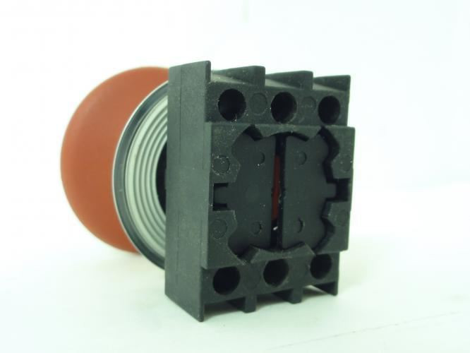 Schmersal NDR250RT; Emergency Stop Push Button; Red; 50mm