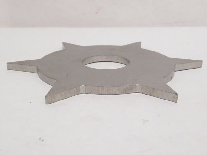 Urschel 48680; Stainless Steel Blade 6 Tooth;1-5/8"ID; 4-5/8"OD