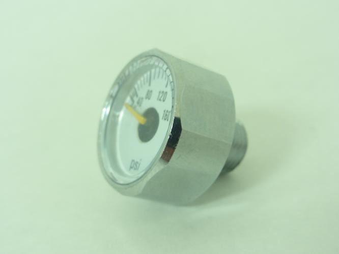 Ross Industries 12070072; Pressure Gauge; 0-160PSI; 1/8"NPT