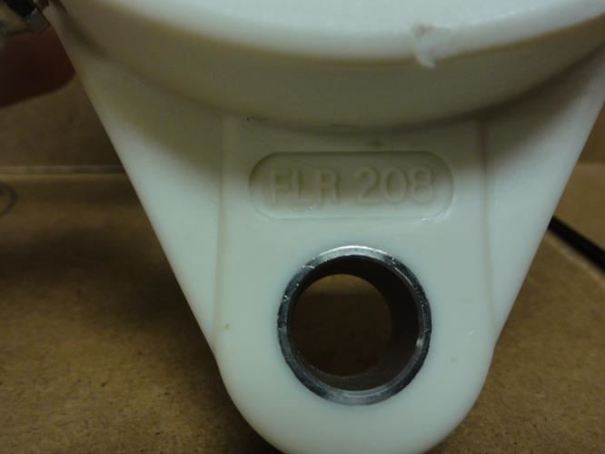 NTN FLR-208; Bearing Housing; 3"ID; 2-Bolt; Poly