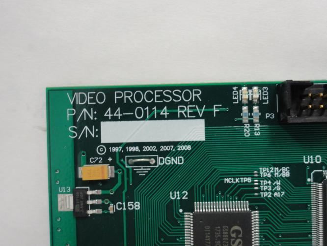 JBT Foodtech 44-0114 REV F; Frame Grabber Board