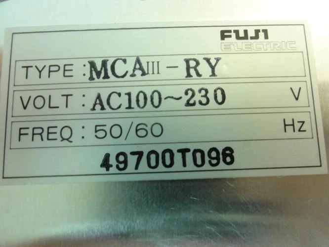 Fuji Electric MCAIII-RY; Interface Module; 100-230VAC; 50/60Hz