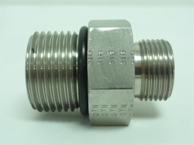 SSP ISST12MST8MST; Adaptor; SS-316; 1/2 ORFS x 3/4 Boss