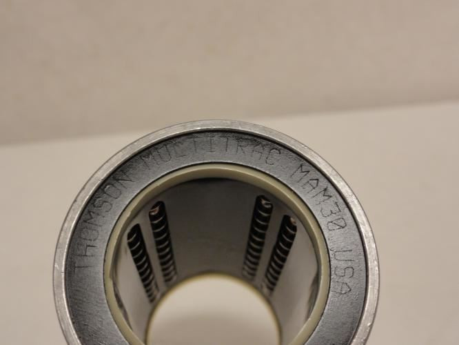 Thomson MAM30; Closed Round Rail Ball Bushing; 30mm ID