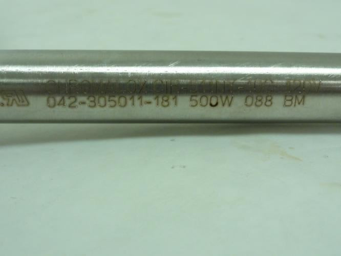 Chromalox 042-305011-181; Heater Cartridge; 120V; 500 Watts