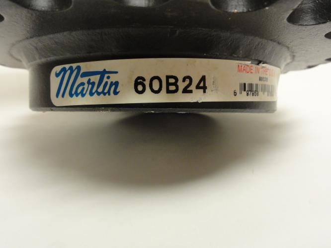 Martin 60B24-3/4NK; Sprocket # 60; 24Teeth; 3/4"ID; No Keyway
