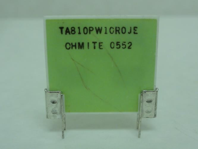 Ohmite TA810PW10R0J; Lot-2; Resistors; 10 Ohm; 10 Watt
