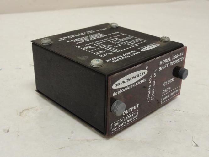 Banner LSR-64; Shift Register; 64-Bit; 8-Pin; 150mA Max