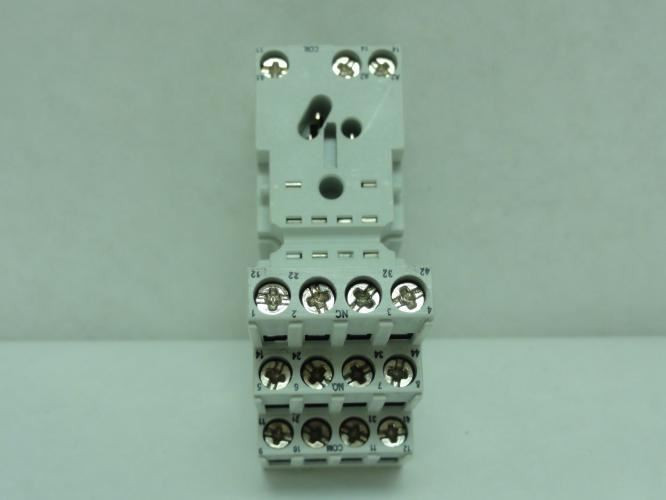 ABB CR-M4LS; Lot-2 Logic Relay Socket; 4PDT; 12A; 300VAC