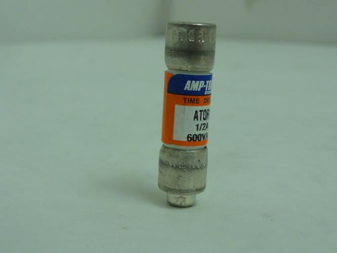 Ferraz ATQR1/2; Amp-Trap Time Delay Fuse; 1/2A @ 600VAC