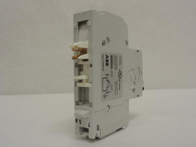 ABB S401U-K5; Mini-Circuit Breaker; 5A; 1 Pole; 240V