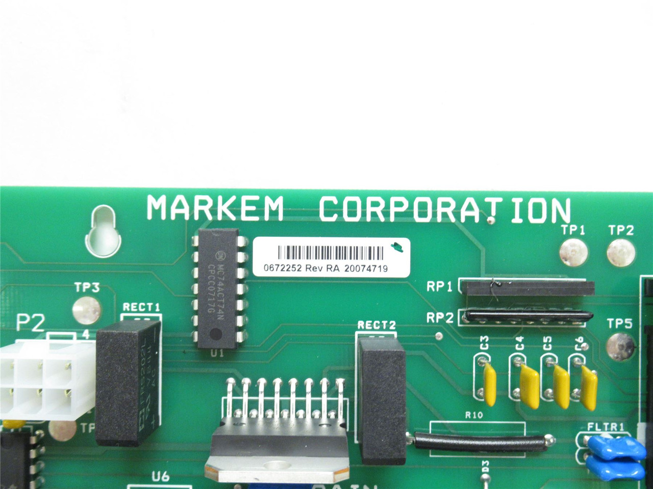 Markem 672252; Circuit Board; Analog