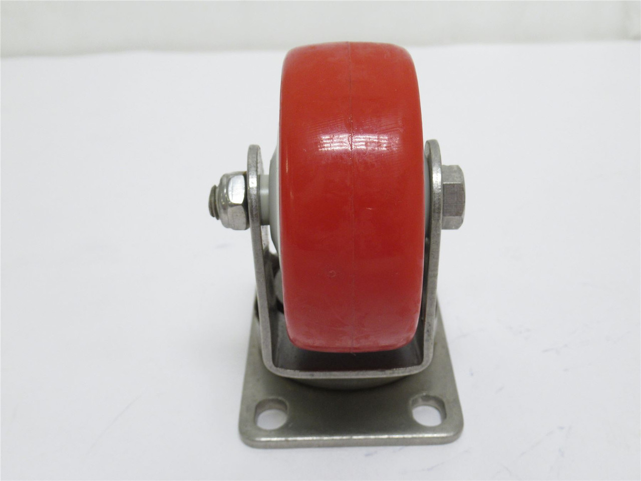 Ross Industries 13021055; Swivel Caster; SS; 3" Wheel; 4-Bolt Plate