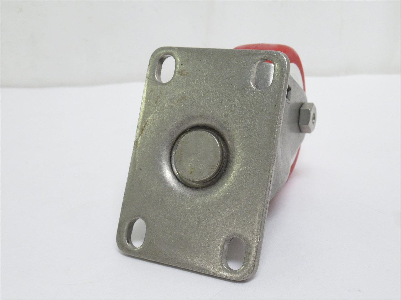 Ross Industries 13021055; Swivel Caster; SS; 3" Wheel; 4-Bolt Plate