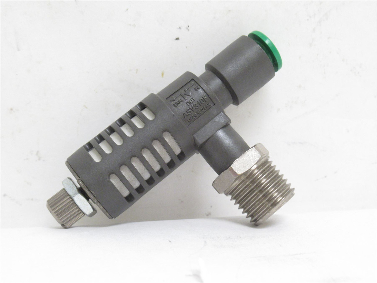 SMC ASV310F-02-06; Speed Control Exhaust Valve; G1/4x6mm PTC