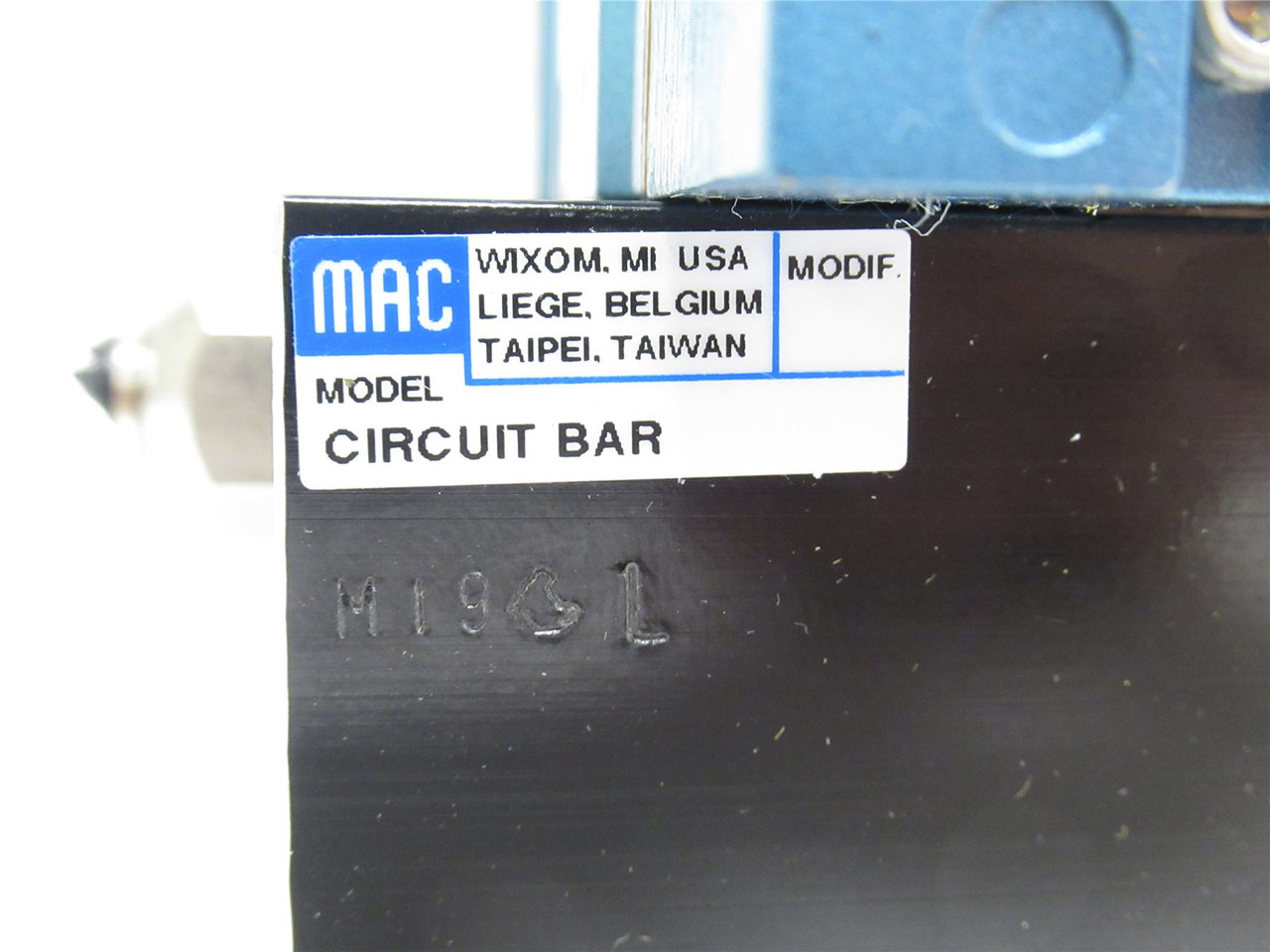 MAC 423A-00A-DM-DJAJ-1KJ; Air Valve Assembly; 20-120PSI; 110/120VAC