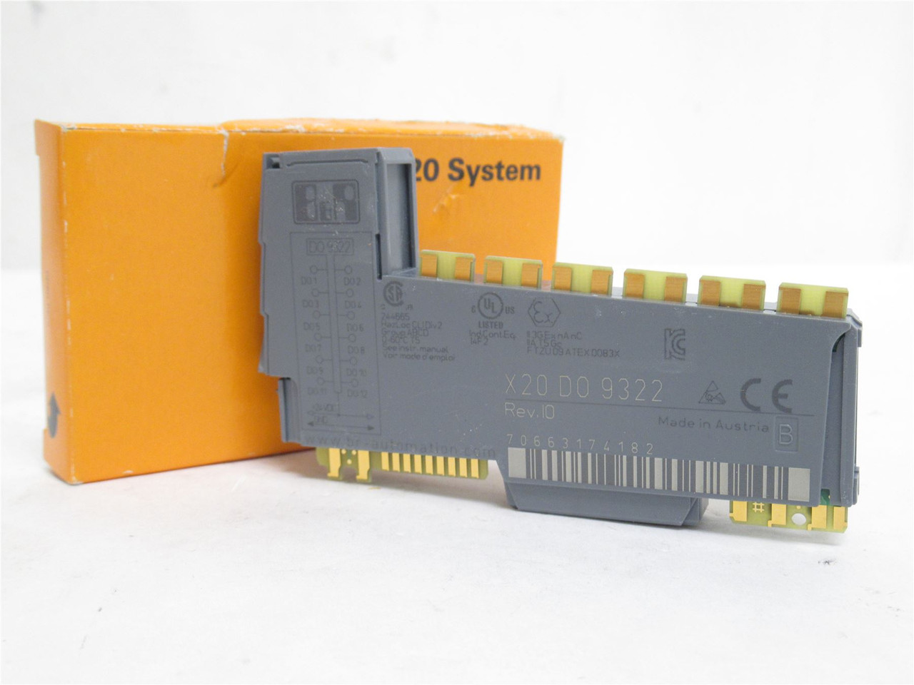 B&R X20DO9322; Output Module; 12 Point