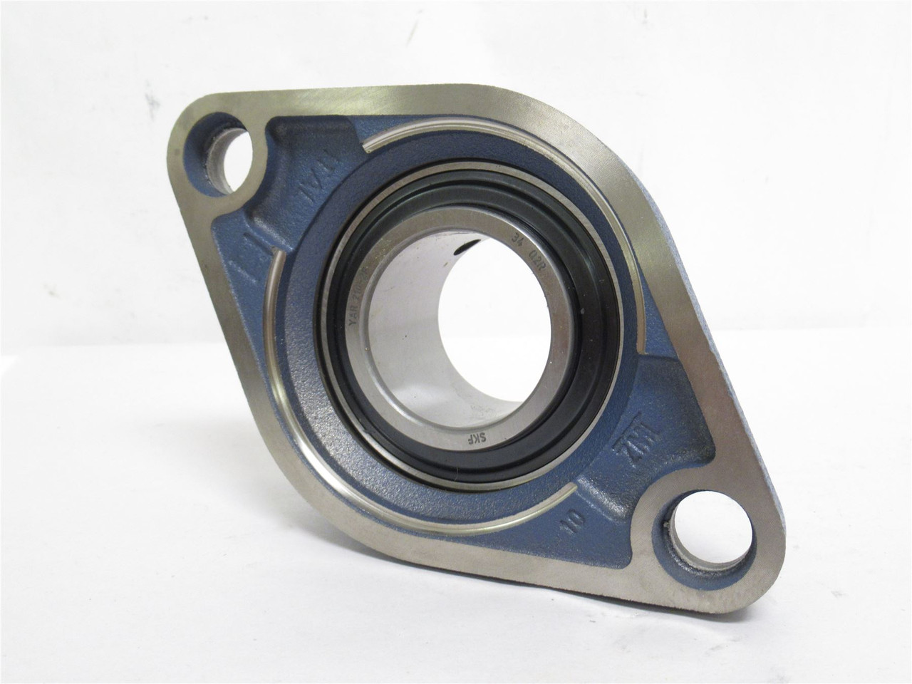 SKF F2BSS 50M-YTPSS; Flange Bearing; 50mmID; 2-Bolt Mount