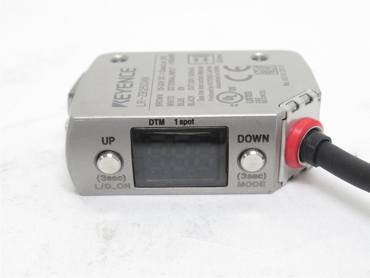 Keyence LR-ZB250AN; Distance Based Sensor; 10-30VDC; 2m Wire