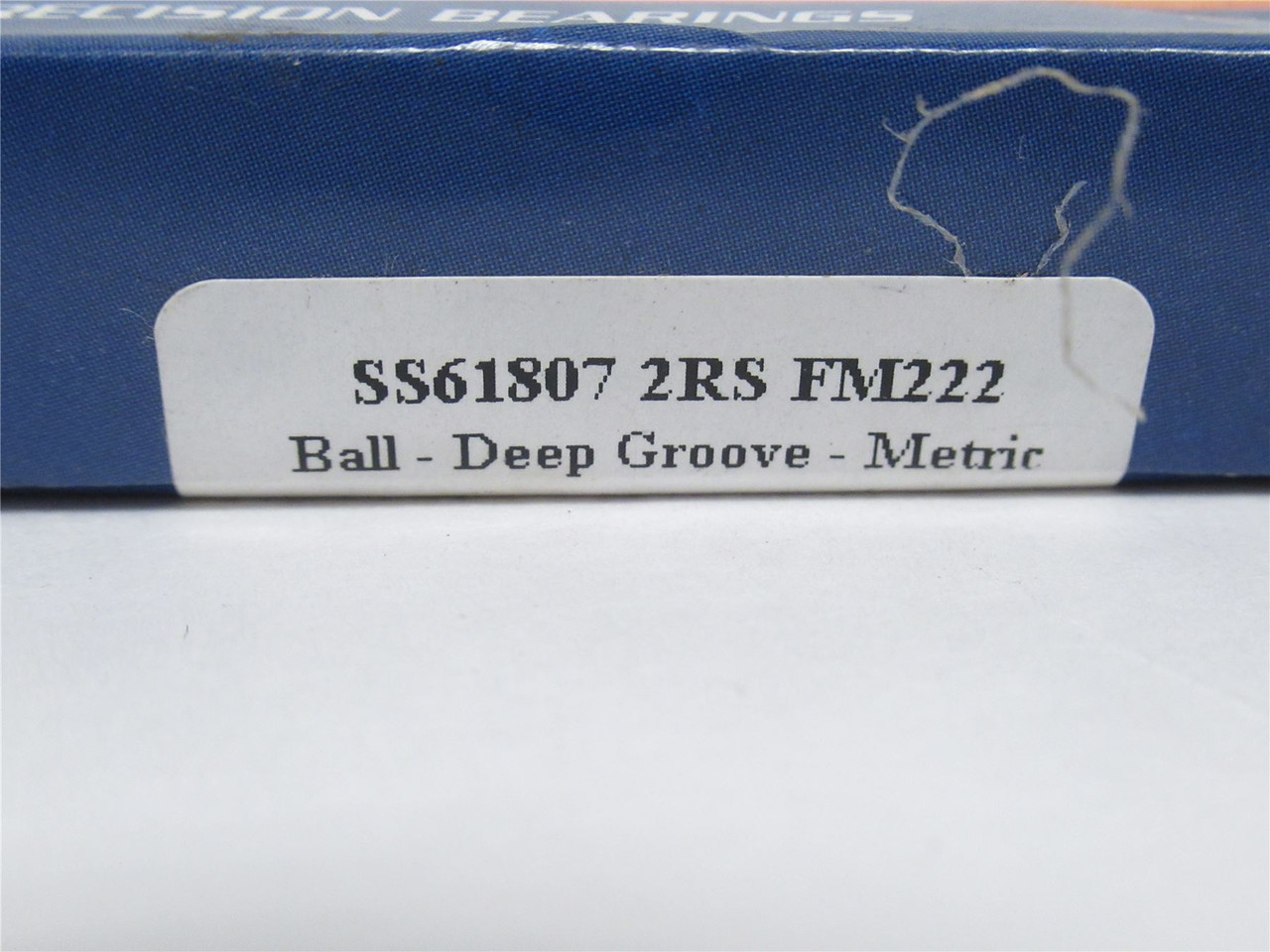 BL SS61807-2RS; Ball Bearing 35mmID x 47mmOD x 7mm Wide