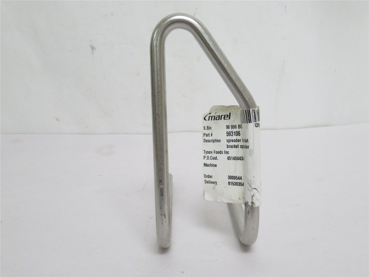 Marel 593106; Spreader Bracket; SS; RH