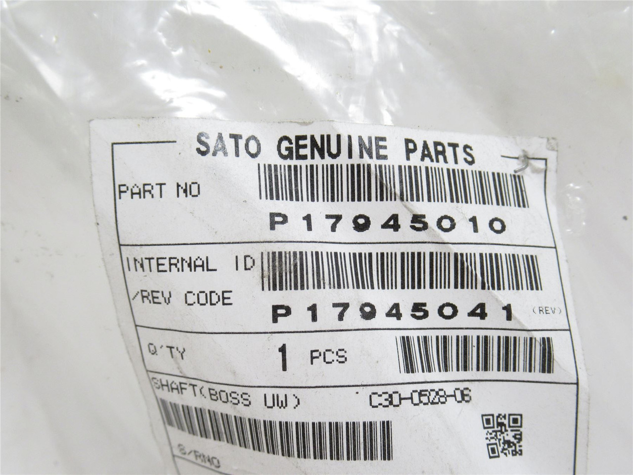 Sato P17945010; Boss UW Shaft 5/16"OD x6" Long