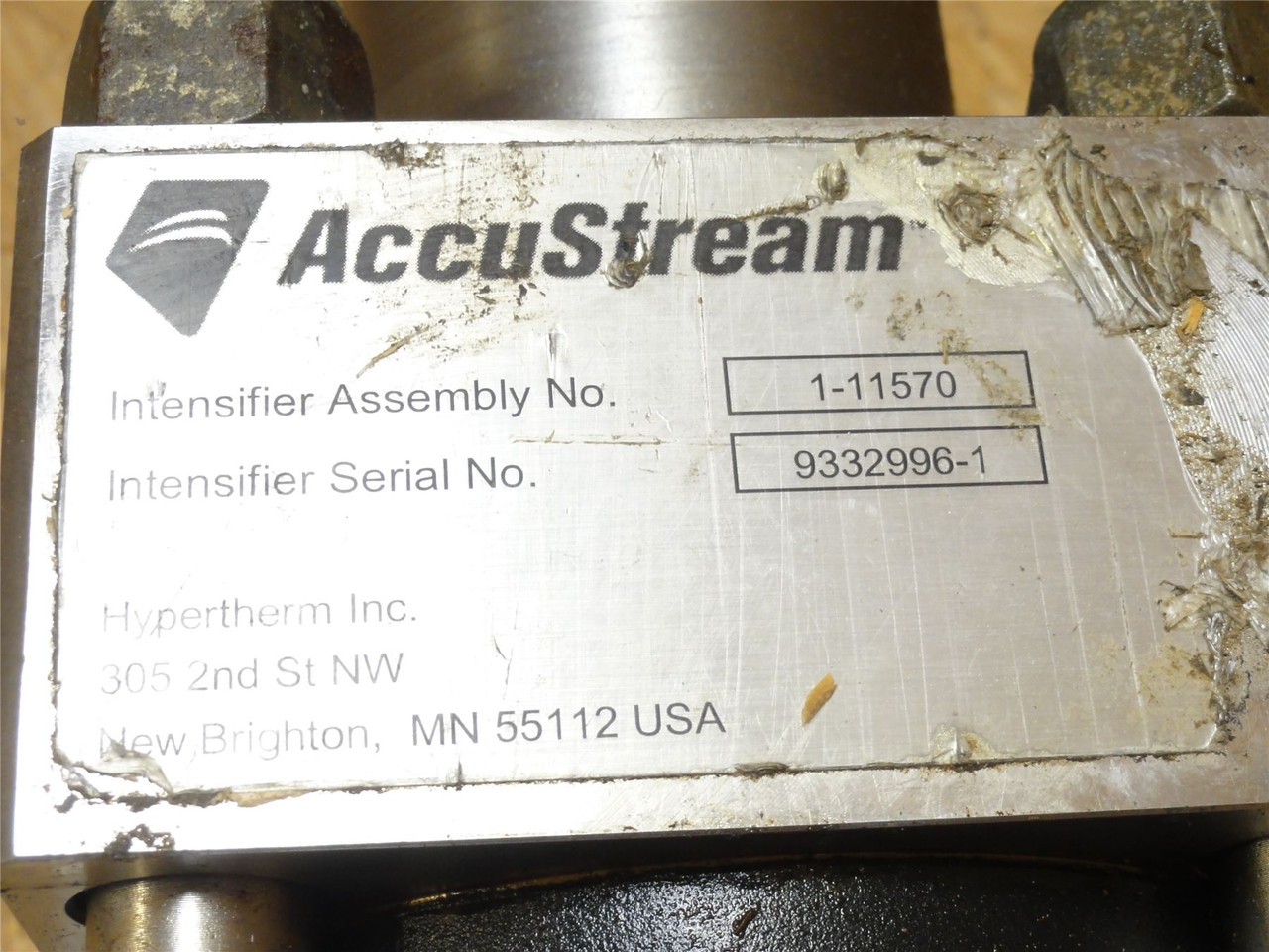 Accustream 1-11570; Short Block Intensifier Assembly 60K