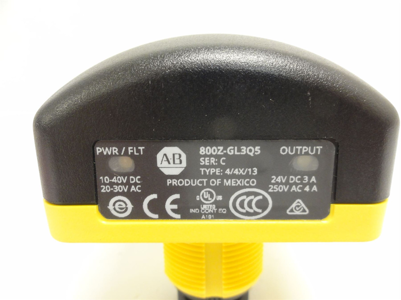 Allen-Bradley 800Z-GL3Q5; Touch Button; 20-30VAC/10-40VDC In