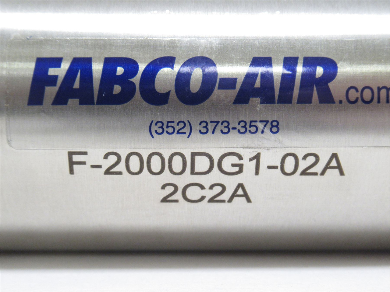 Fabco-Air F-2000DG1-02A; Air Cylinder; 2" Bore x 2" Stroke