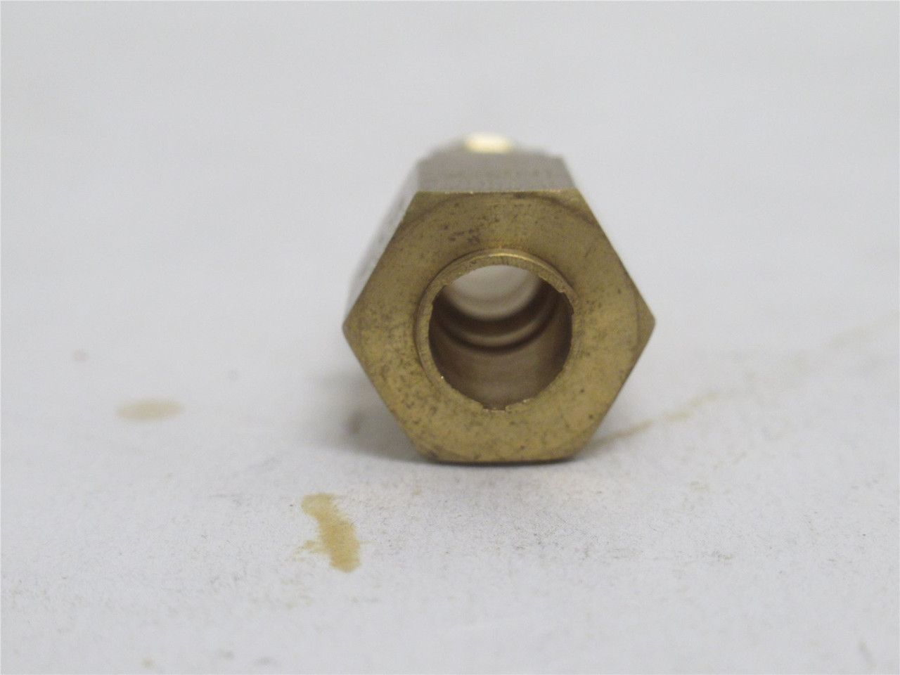 Parker 4 FBI2-B; Brass; Male Connector; 1/8MNPT x 1/4" Tube