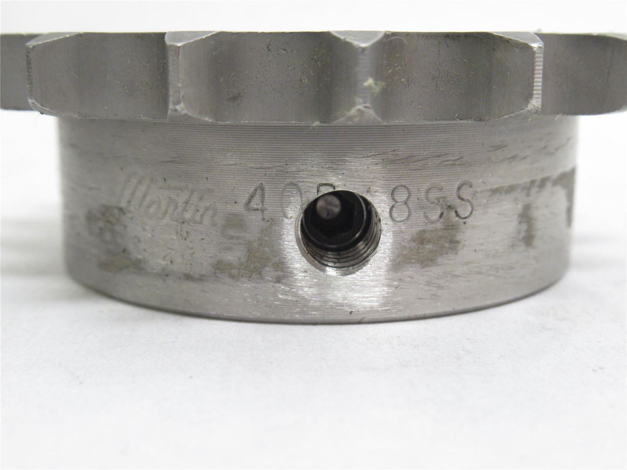 Martin 40B18SS x 1-1/4; Sprocket #40; SS; 18 Teeth 1-1/4"ID