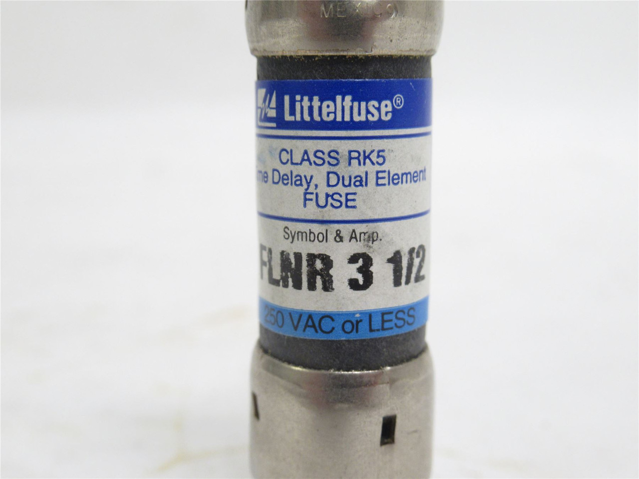 Littlefuse FRN-R-3-1/2; Time Delay Fuse; 3-1/2A; 250VAC