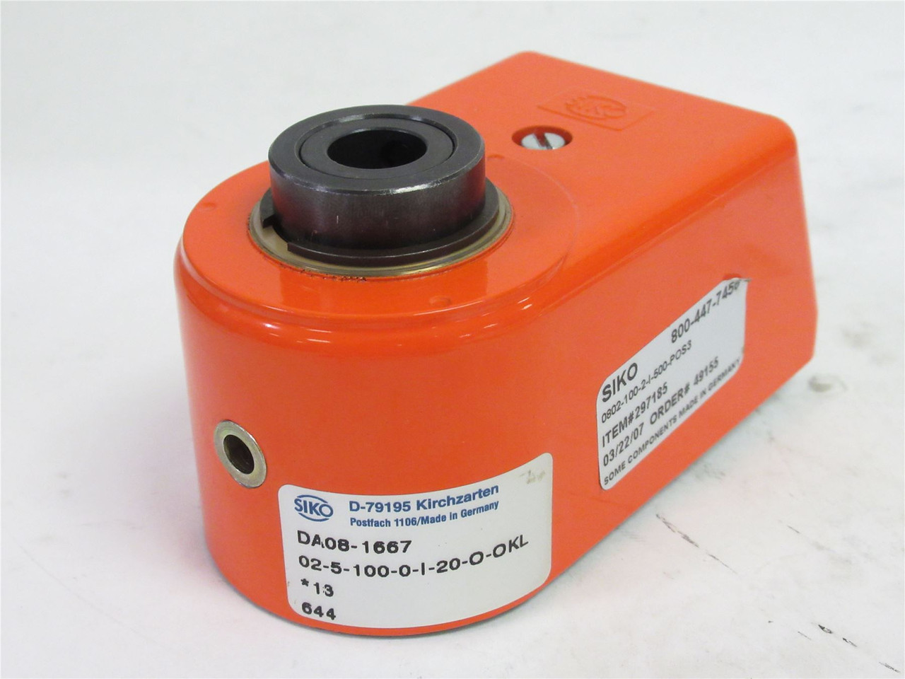 Siko 800-447-7456; Position Indicator