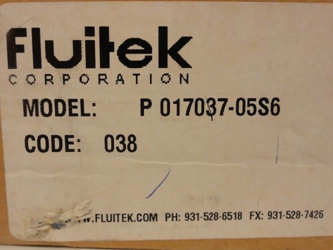 Fluitek P017037-05S6; Hydraulic Filter; Replaces 0060D001BN