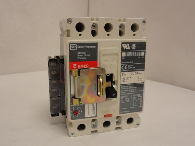 Cutler-Hammer HMCP015E0A11L07; Motor Circuit Protector; 15A