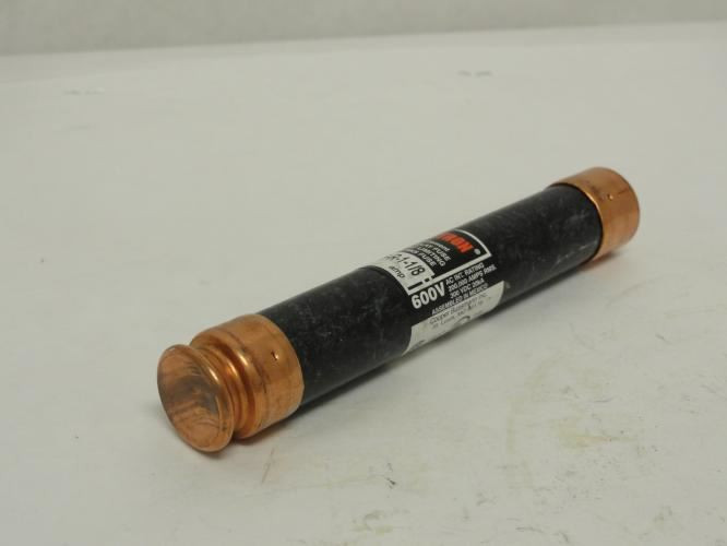 Bussmann FRS-R-1-1/8; Time Delay Fuse; 1-1/8A; 600VAC/300VDC